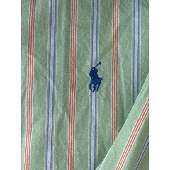 Ralph Lauren Classic Fit Mens Button Down Size 17 1/2 34/35 Long Sleeve Pony - Picture 2 of 6